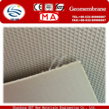 Geomembrane imperméable de PVC pour la construction de plate-forme